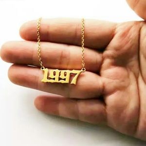 1997 Gold Pendant Necklace
